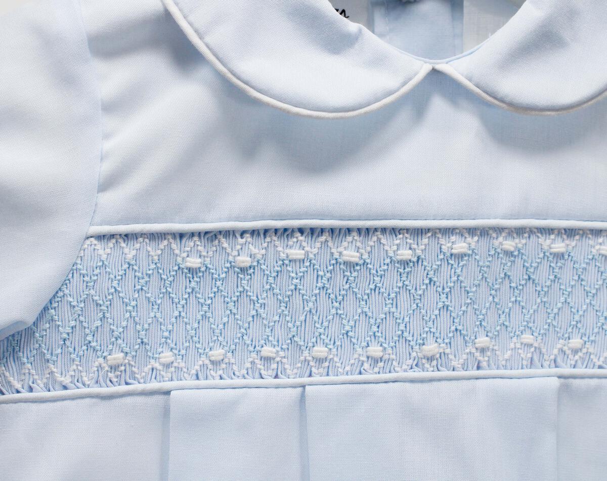 Baby Blessings Elliot Light Blue Gown