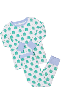 The Uptown Baby Bamboo Pajama 2 Piece Set in Golf