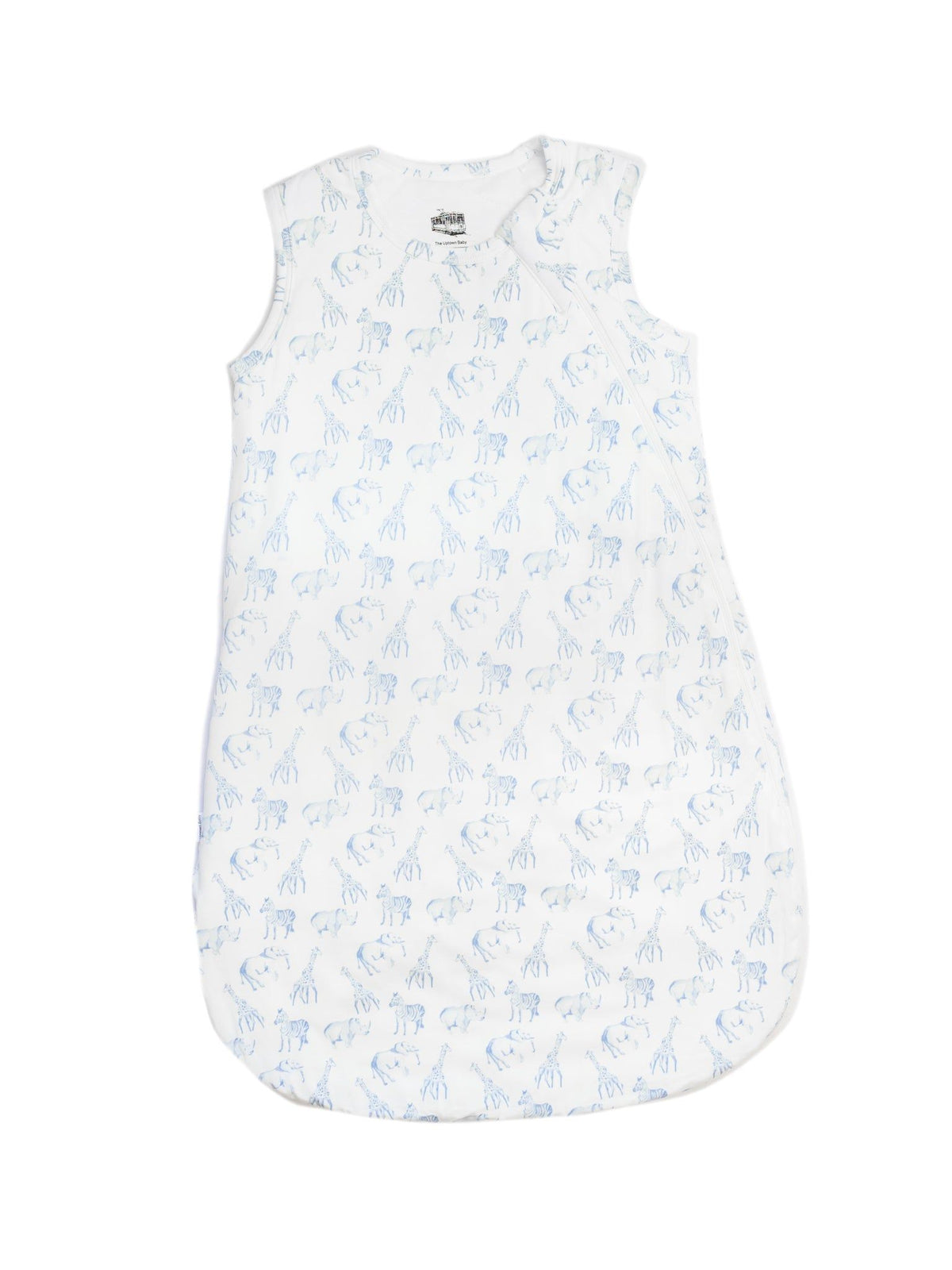 The Uptown Baby Sleep Sack in Blue Safari