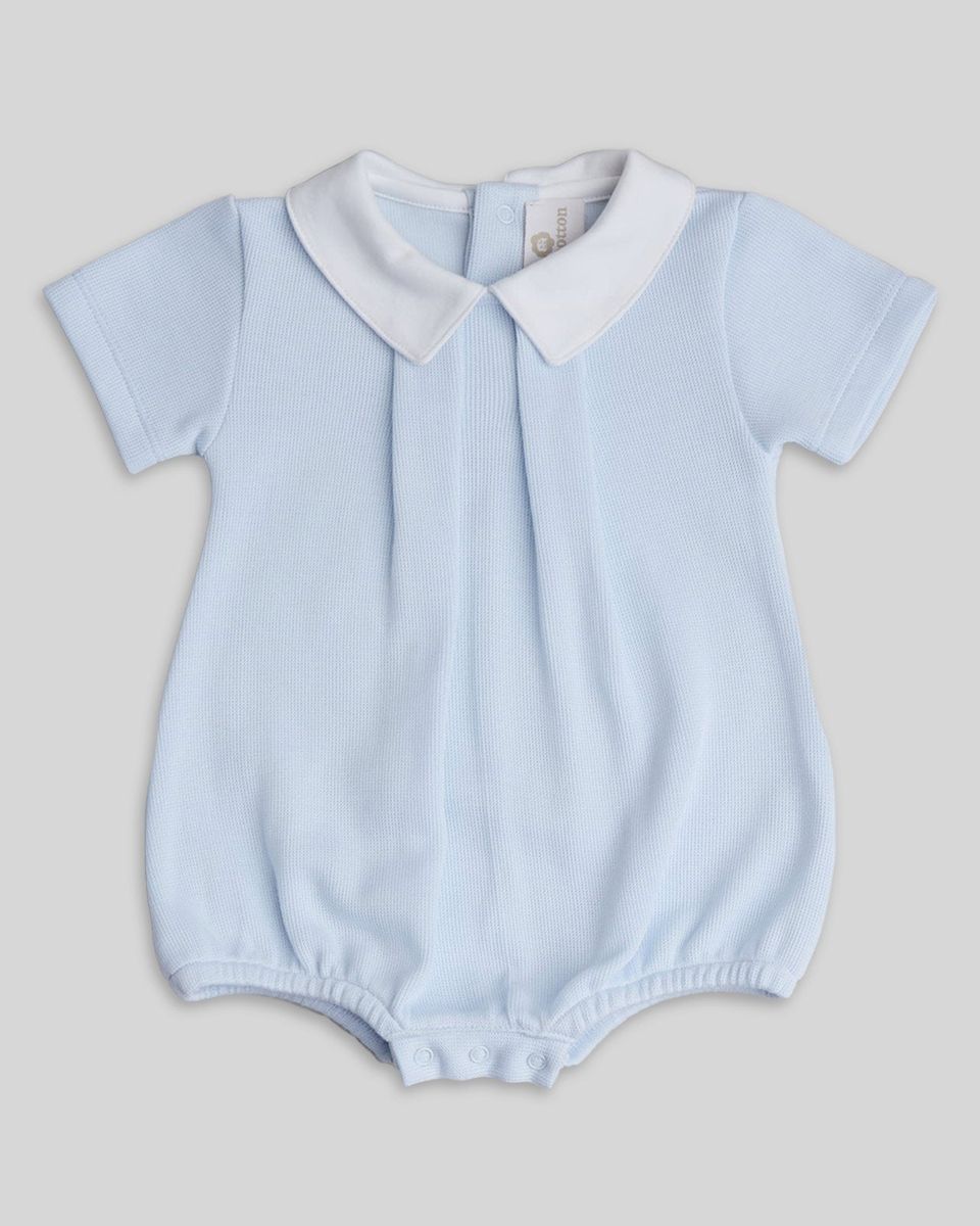 Mio Cotton Liam Special Knit Bubble- Blue