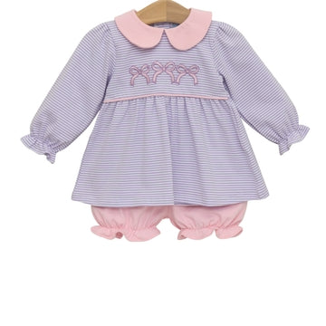 Trotter Street | Bows Bloomer Set