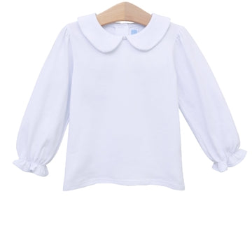 Trotter Street | Peter Pan Collar L/S Blouse