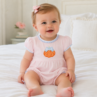 Magnolia Baby | Bowtique Pumpkin Ruffle Bubble