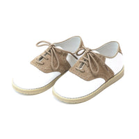 L'Amour Shoes | Luke Two Tone Leather Saddle Shoe