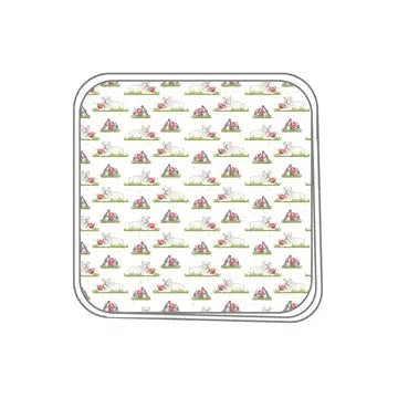 Nola Tawk | Bulldog Mascot Mania Organic Muslin Swaddle