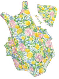 Marco & Lizzy | Baby Girl Sun Bubble and Sun Hat