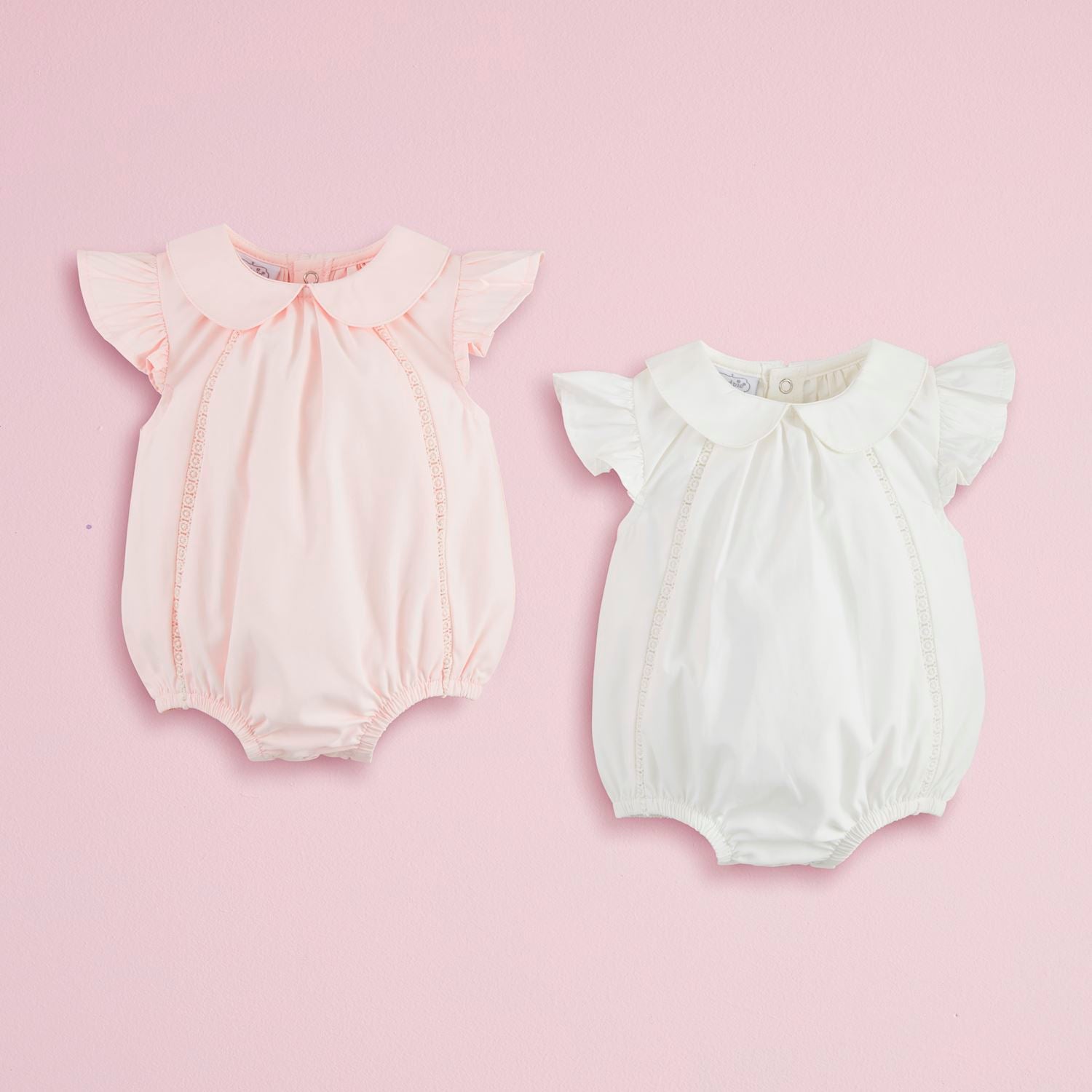 Mud Pie | White Collared Poplin Bubble