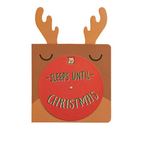 Mud Pie | Reindeer Sleeps Until Christmas Book