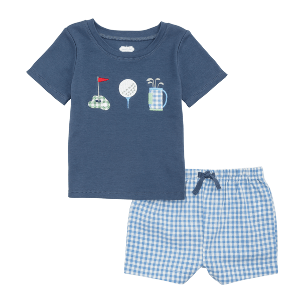 Mud Pie Golf Short Set