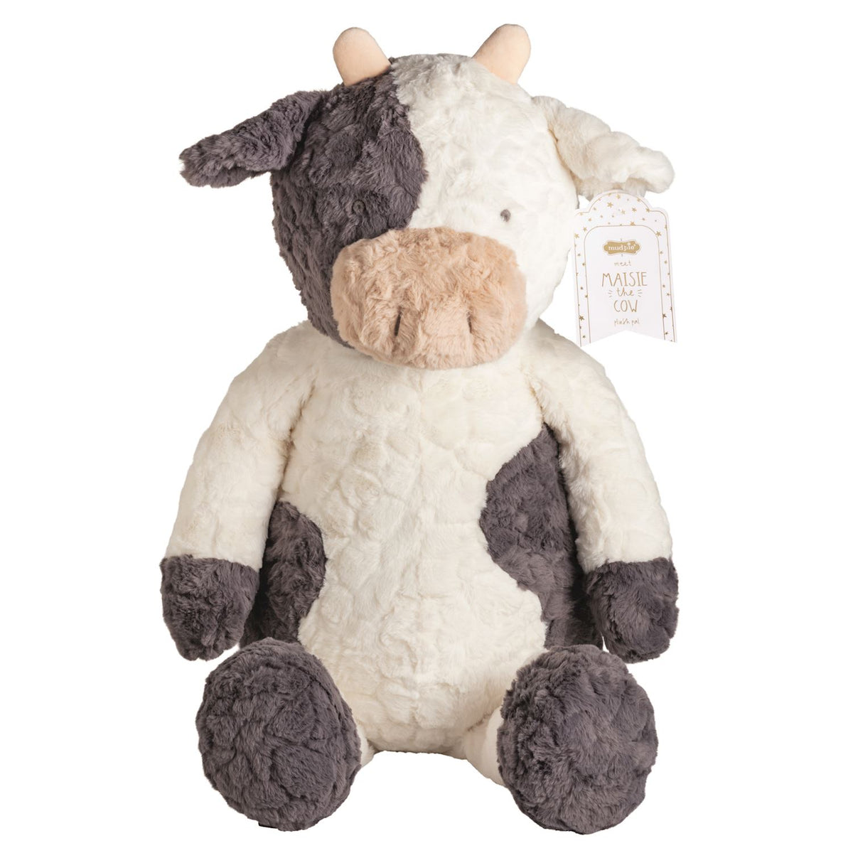 Mud Pie | Maisie the Jumbo Plush Pal Cow