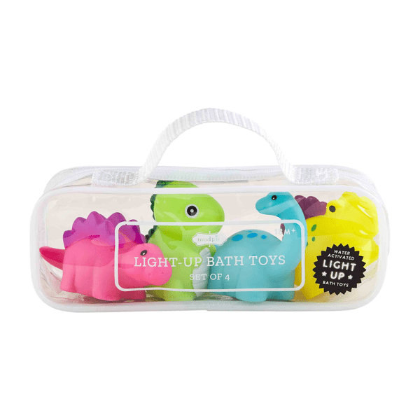 Mud Pie Dino Light Up Bath Toys