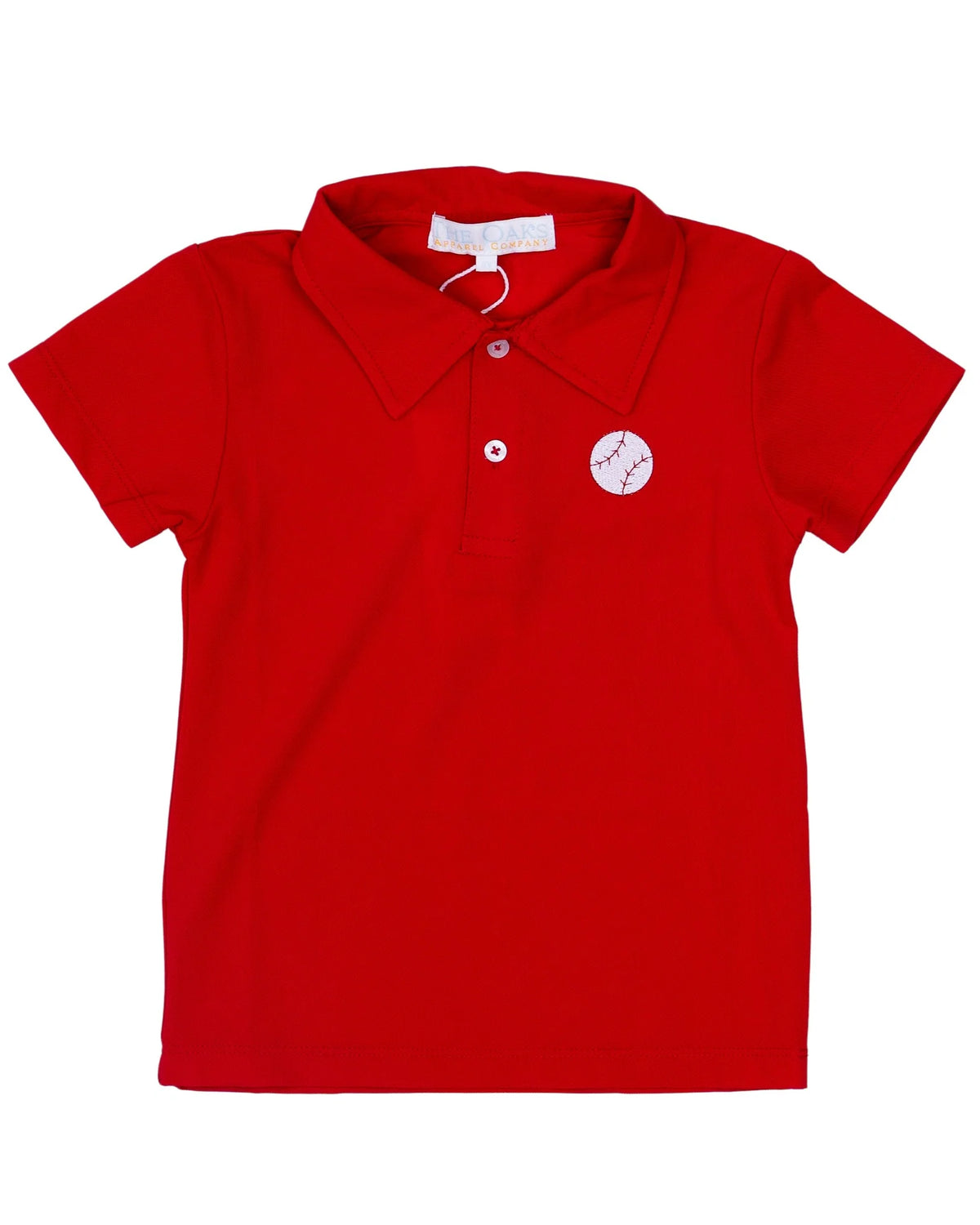 The Oaks Ballpark Blues Collard Shirt