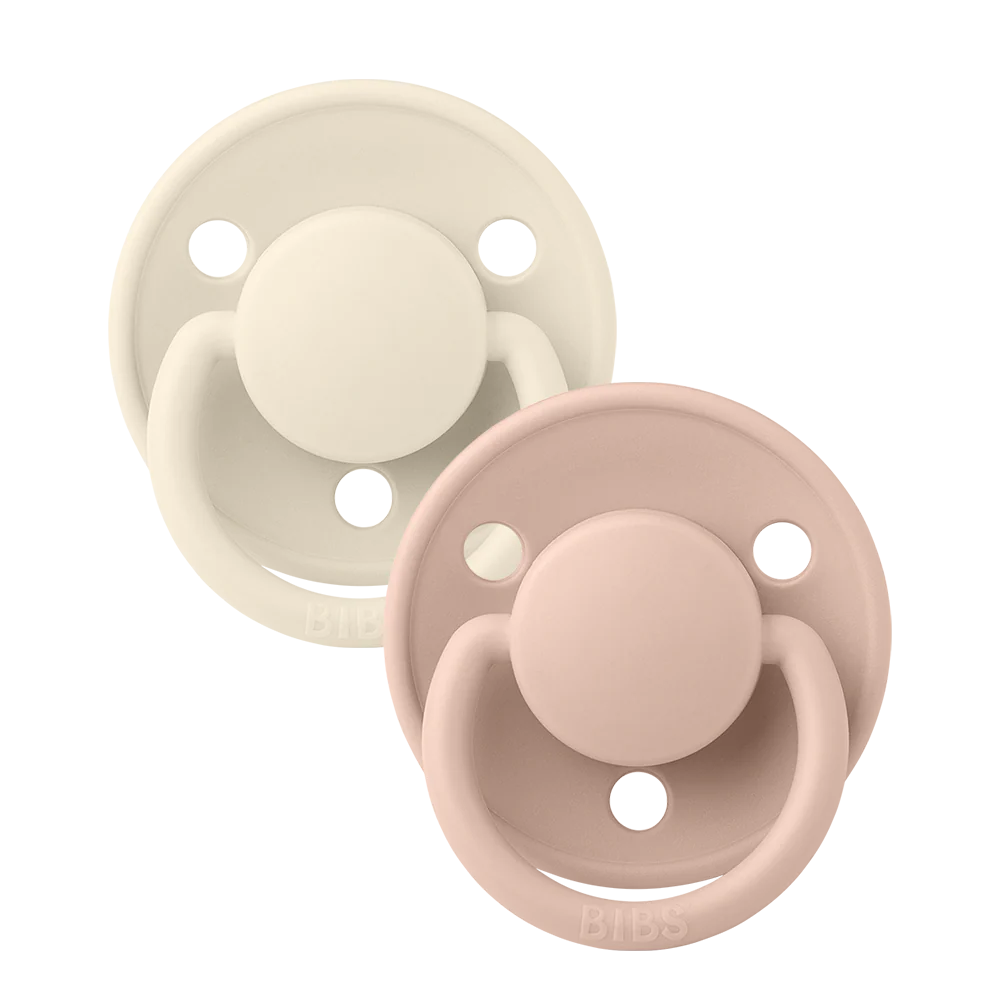 BIBS De Lux Silicone Paci Set
