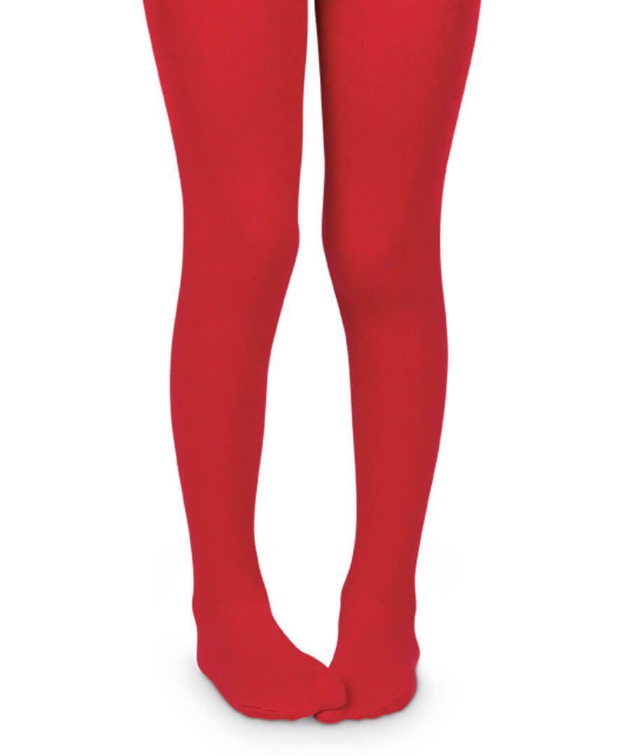 Jefferies Socks Tights Pima Cotton in Red