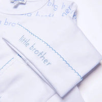 Magnolia Baby | Little Brother/Little Sister  Embroidered Hat