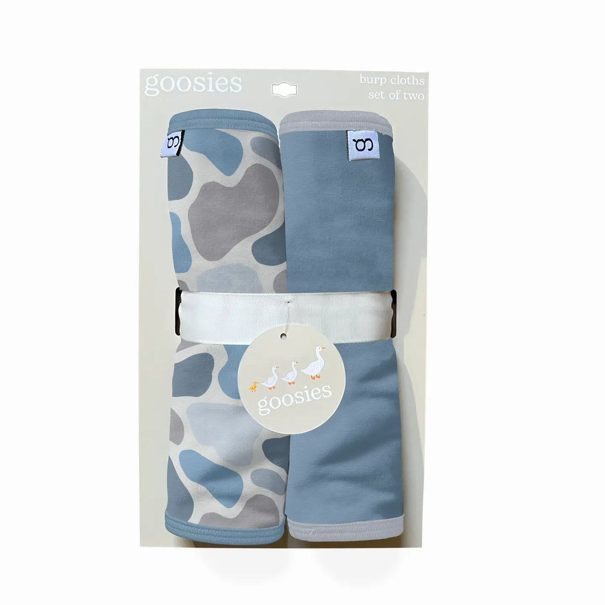 Goosies Watercolor Camo Burp Cloth Set
