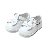 Angel Baby Shoes- Minnie Bow Leather Mary Jane (Baby)