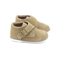 L'Amour Shoes | Finch Boy's Buckled Leather Boot (Baby)