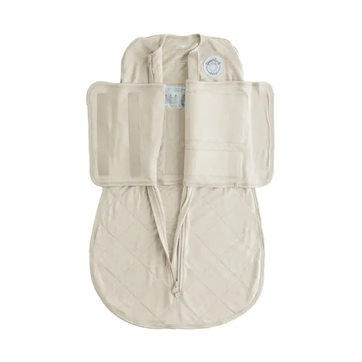 Dreamland Baby | Non-Weighted Swaddle Sleep Sack in Oat