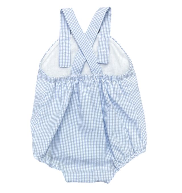 James & Lottie | Louie Bubble in Mini Blue Seersucker