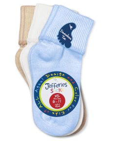 Jefferies Socks | Jefferies Socks Smooth Toe Turn Cuff Socks 3 Pair Pack