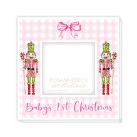 Baby's First Christmas Nutcracker Frame
