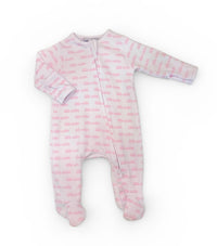 Magnolia Baby | Little Brother & Little Sister Zip Footie Pajamas