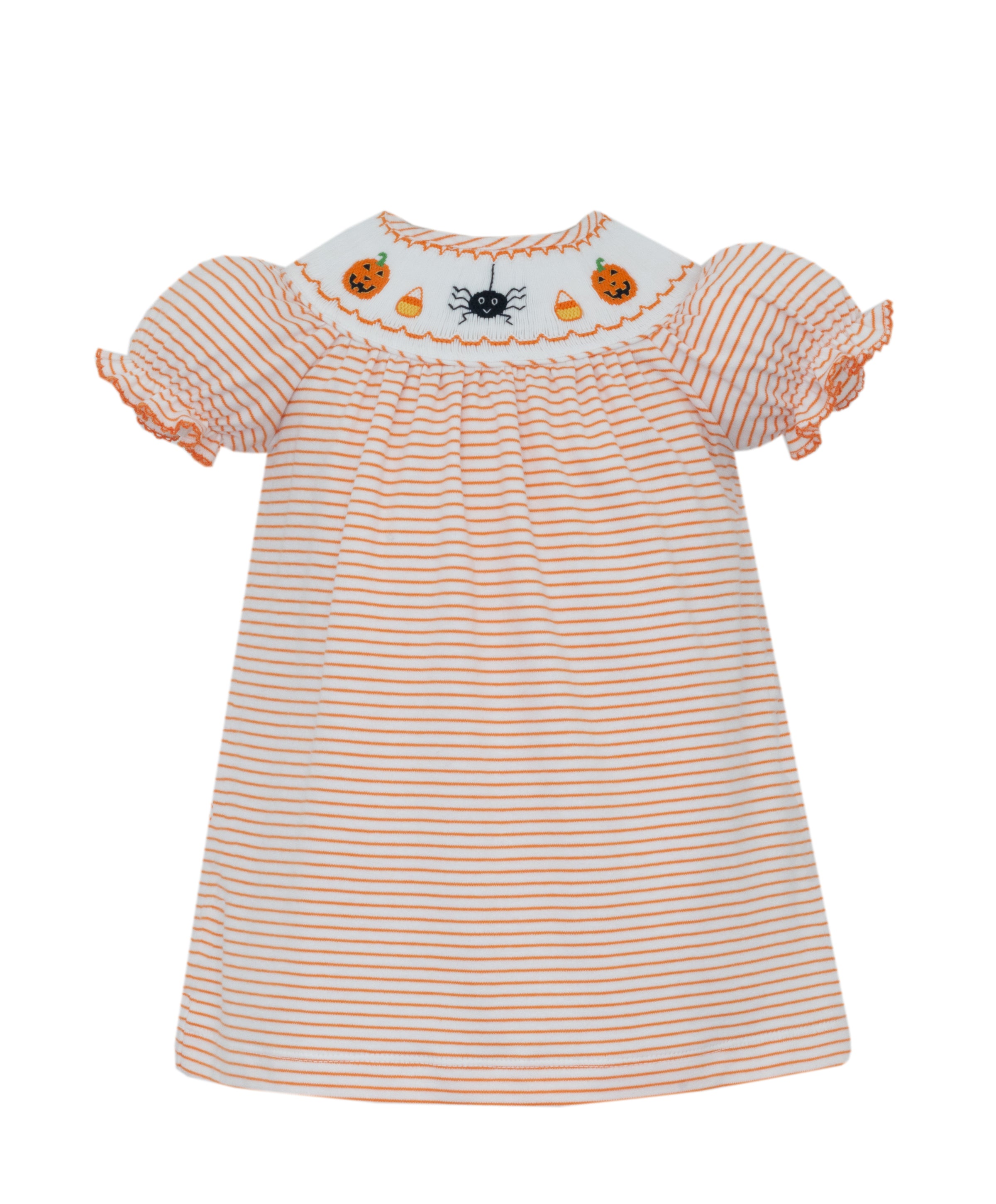 Petit Bebe | Jack O'Lantern Orange Knit Dress