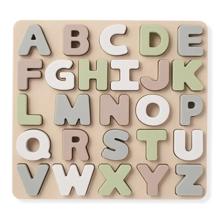 Ali+Oli ABC Silicone Puzzle Set
