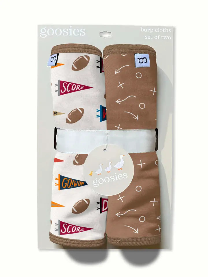 Goosies Varsity Burp Cloth Set