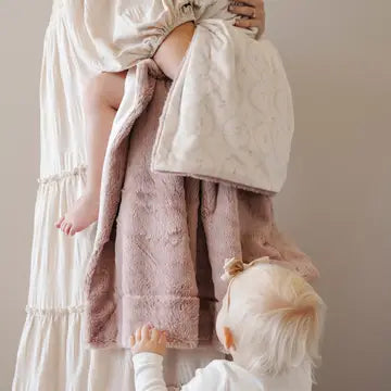 Saranoni | The Oakland Minky/Lush Receiving Blanket