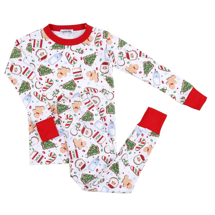 Magnolia Baby Cookie Exchange Long Pajamas