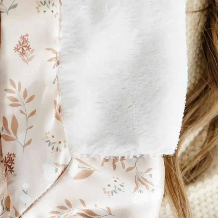 Saranoni | Satin Border Receiving Blanket