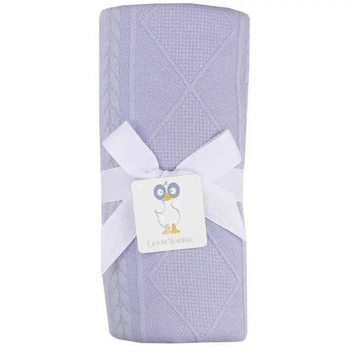 GooseWaddle Knit Baby Blanket