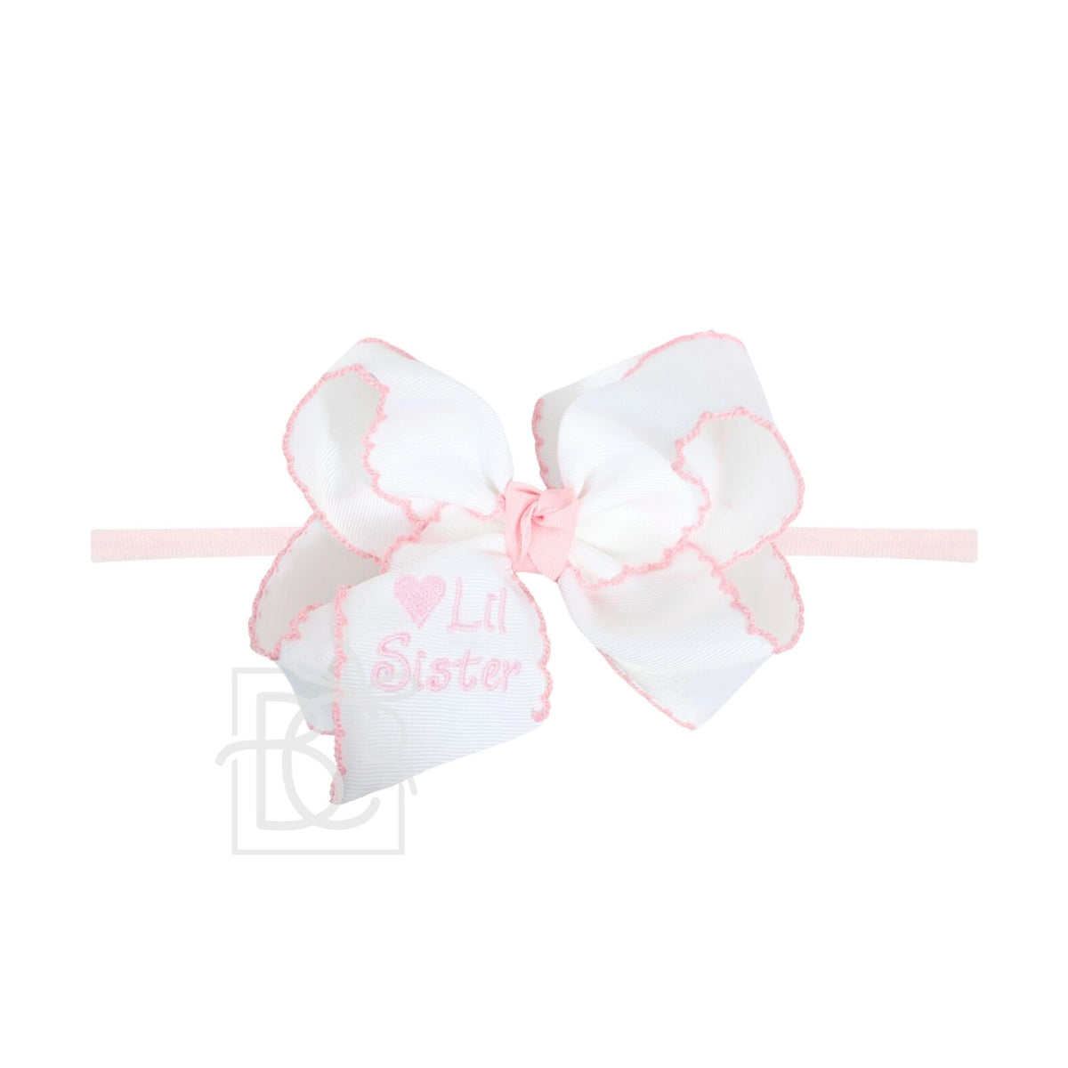 Light Pink Lil Sister Hairbow