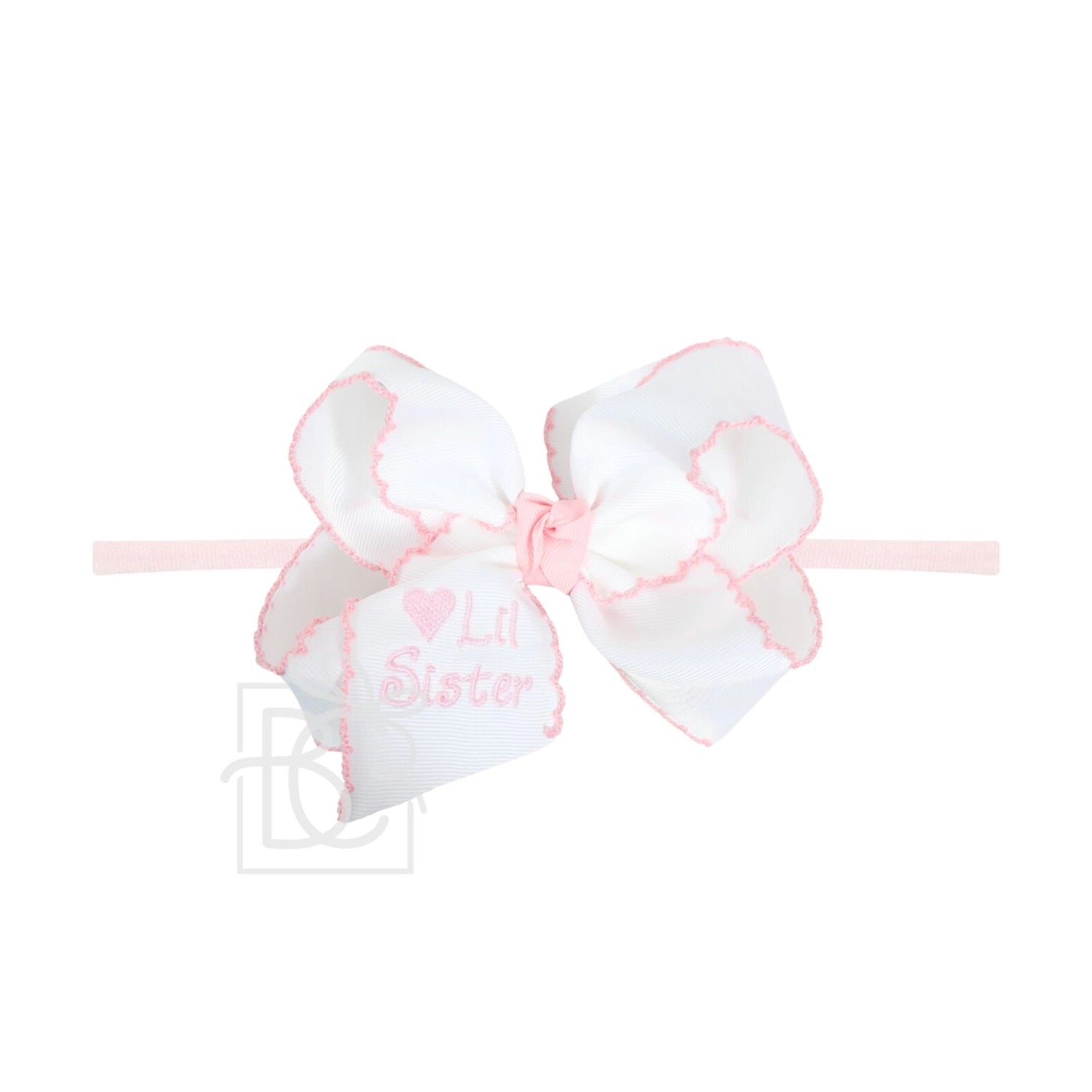 Light Pink Lil Sister Hairbow