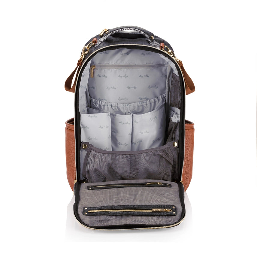 Itzy Ritzy Coffee and Cream Boss Plus™ Backpack Diaper Bag