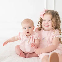 Ruth and Ralph | Baby Sister Embroidered Bubble