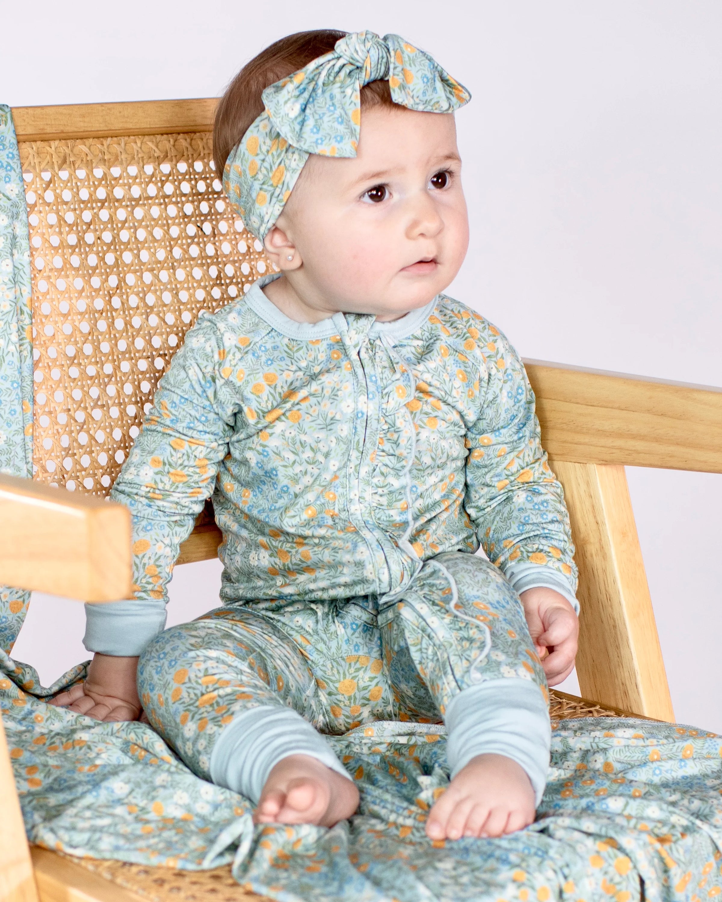 GOOSIES Blue Meadow Headband Set
