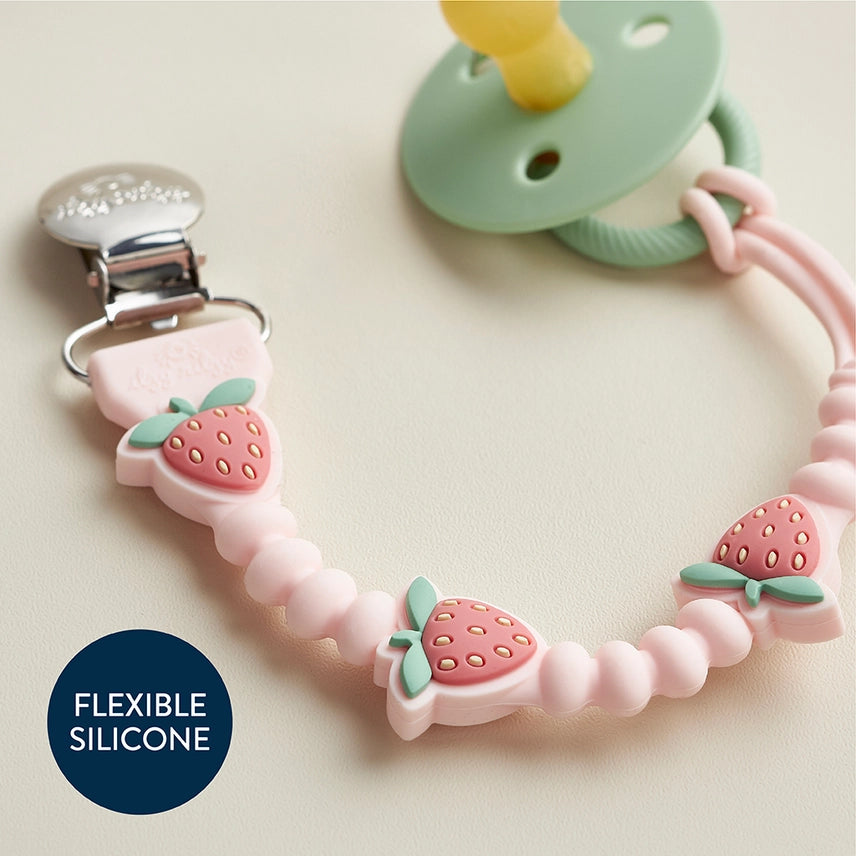 Itzy Ritzy Sweetie Strap- Strawberries