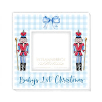 Baby's First Christmas Nutcracker Frame