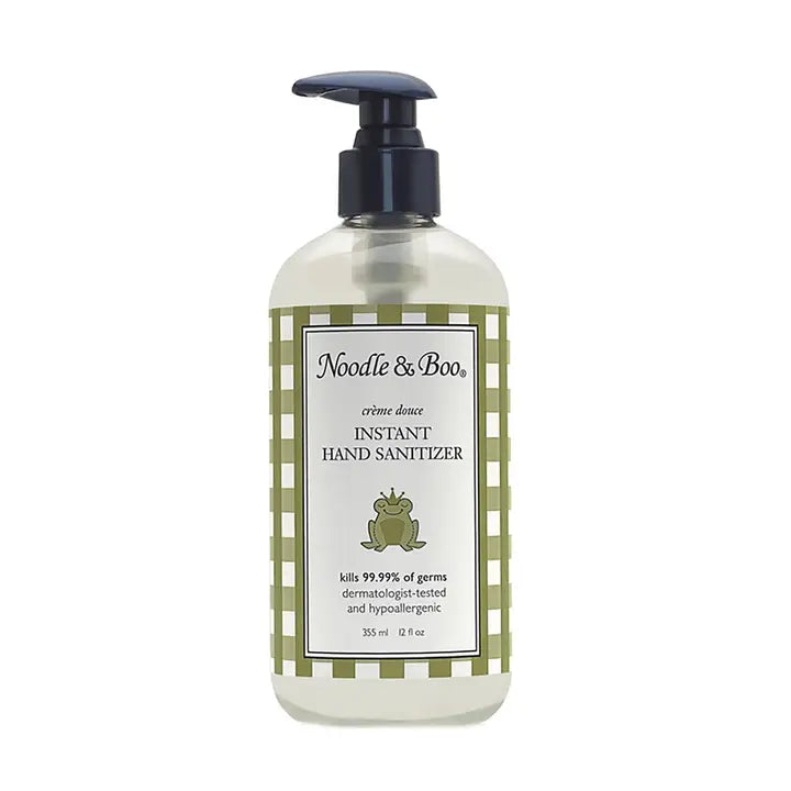 Noodle & Boo Instant Hand Sanitizer, Crème Douce, 12 oz