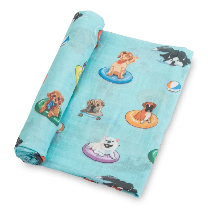 Lolly Banks Cotton Muslim Swaddle Blanket