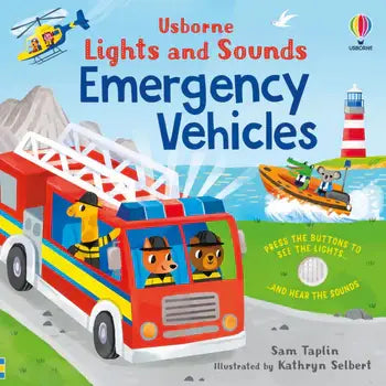 Light & Sounds Emergency Vehicles Book