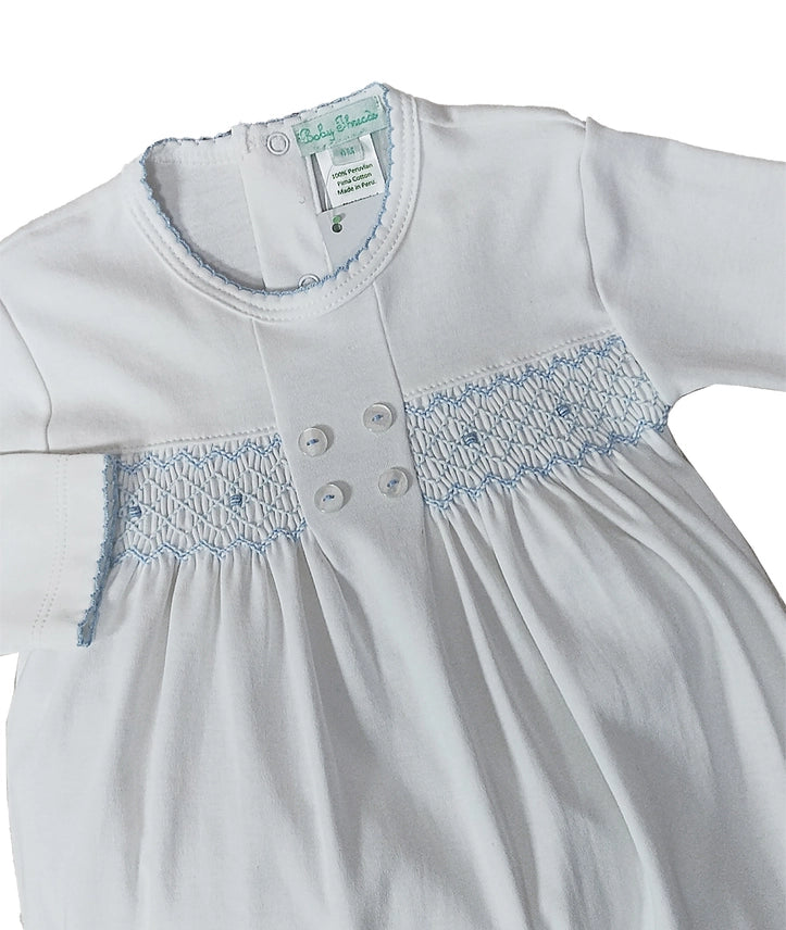 Baby Threads | Baby Boys Smocked Day Gown