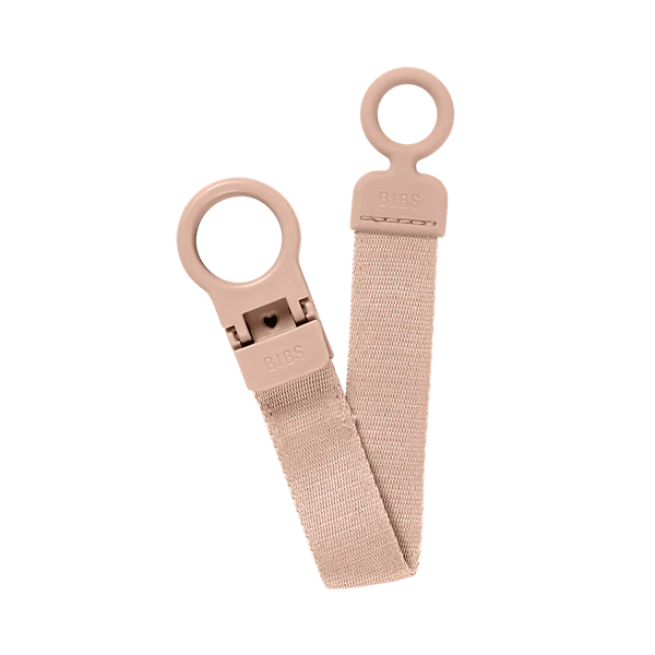 BIBS | Loop Pacifier Clip- Blush