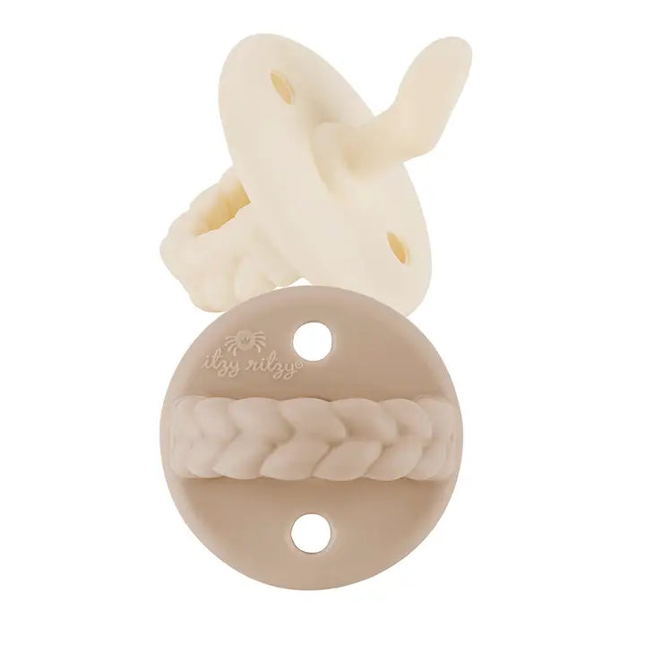 Itzy Ritzy Sweetie Soother™ Orthodontic Pacifier Sets 0-6 months in Neutral