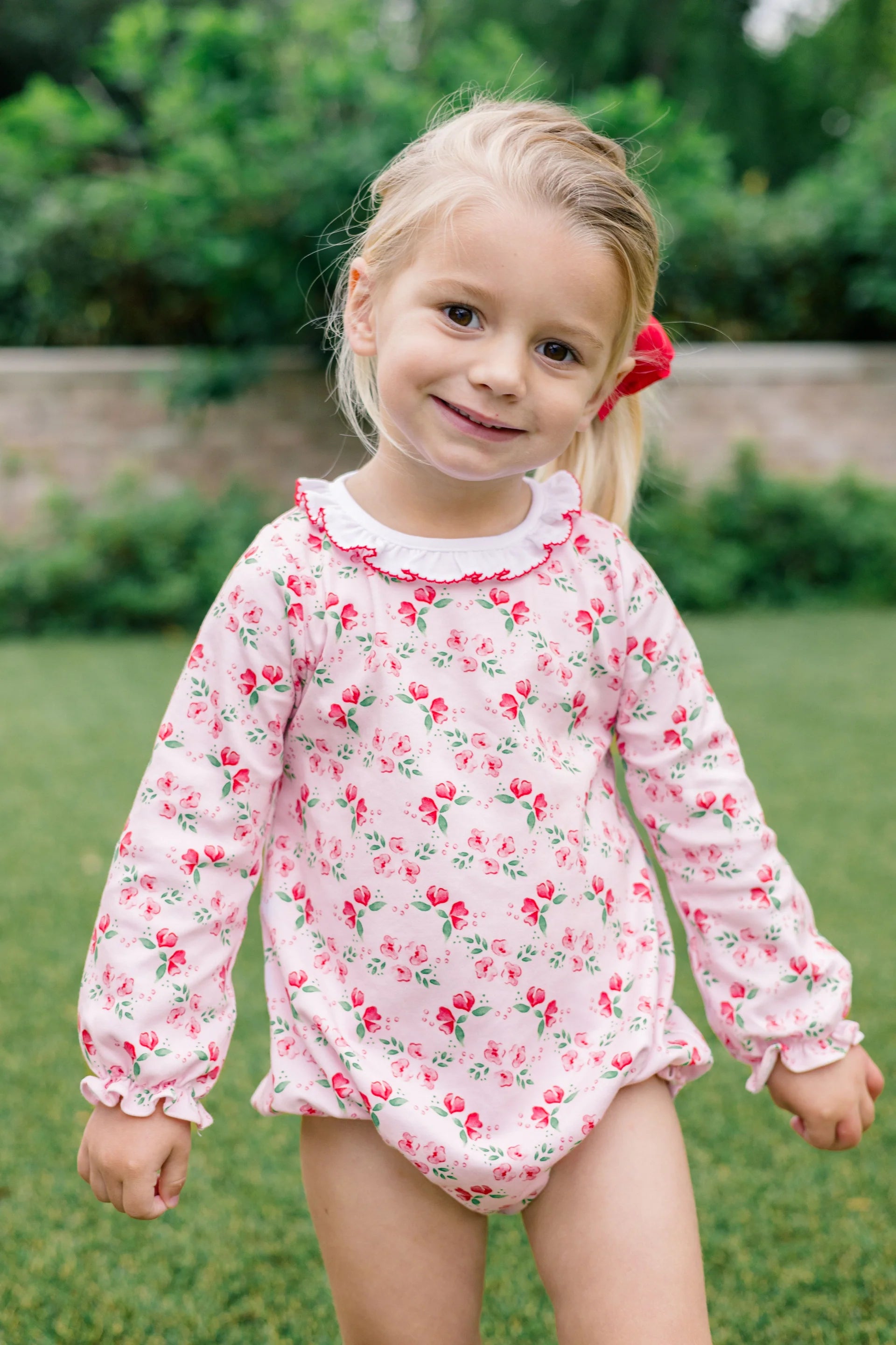 The Proper Peony | Zinnia Blooms Girl Bubble