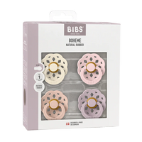 BIBS Boheme 4 Pack Paci Set