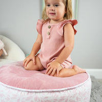 GooseWaddle Kids Ottoman- Poppy